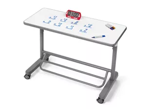 Flex-Space Write&nbsp;& Wipe Mobile Standing Desk for Two