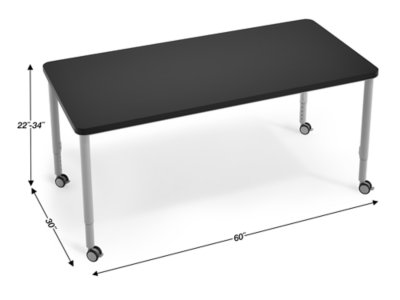 Modern Edge Mobile Science Table
