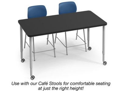 Modern Edge Mobile Standing-Height Science Table
