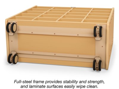 Flex-Space Jr.<sup>®</sup> Mobile Cubby Storage Unit