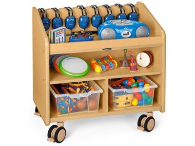 Flex-Space Double-Sided Mobile Teaching Easel at Lakeshore Learning