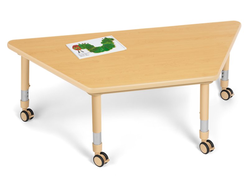 Flex-Space Jr.™️ Mobile Trapezoid Table at Lakeshore Learning