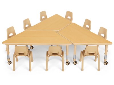 Flex-Space Jr.<sup>®</sup> Mobile Trapezoid Table