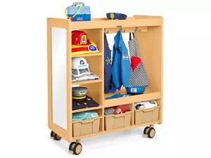 Flex-Space Jr.<sup>®</sup> Mobile Double-Sided Dress-Up Center