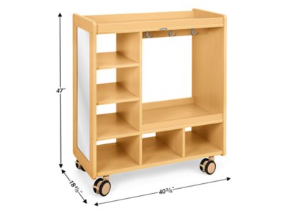 Flex-Space Jr.<sup>®</sup> Mobile Double-Sided Dress-Up Center