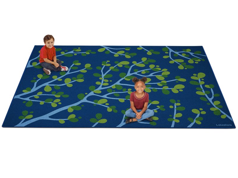 Just Like Home® Branches Rectangular Carpets at Lakeshore Learning