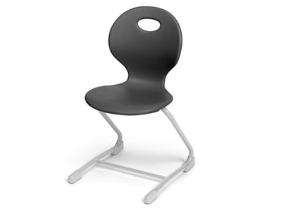 Modern Edge Ergo Bounce Cantilever Chair - 17 1/2" - Charcoal Gray