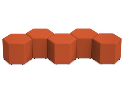 Modern Edge Mobile Hex Lounge Seat