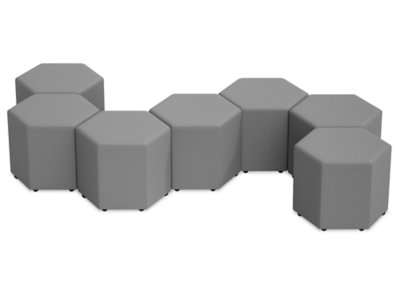 Modern Edge Mobile Hex Lounge Seat