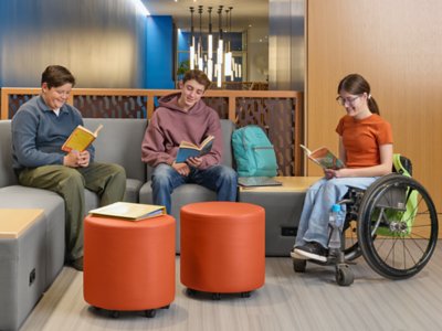 Modern Edge Mobile Round Lounge Seat
