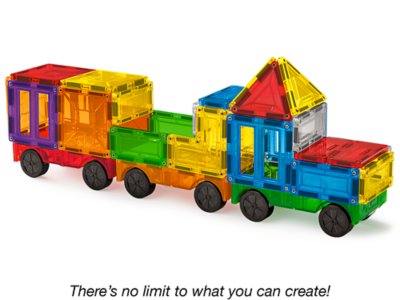 Magnetic Wonder Tiles® - Vehicle Builder at Lakeshore Learning