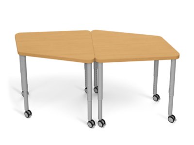 Modern Edge Mobile Mosaic Student Desk
