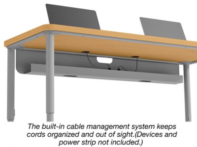 Modern Edge Mobile Media Table