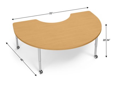 Modern Edge Mobile Group Table