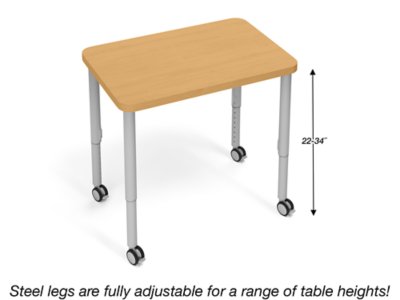Modern Edge Mobile Student Desks