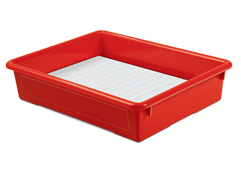 Heavy-Duty Paper Tray - Red at Lakeshore Learning
