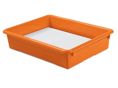 Heavy-Duty Paper Tray - Orange