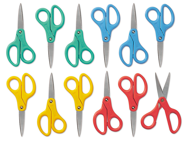 Lakeshore Crinkle-Cut Craft Scissors - Set of 12