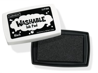 Lakeshore Washable Ink Pad Black at Lakeshore Learning