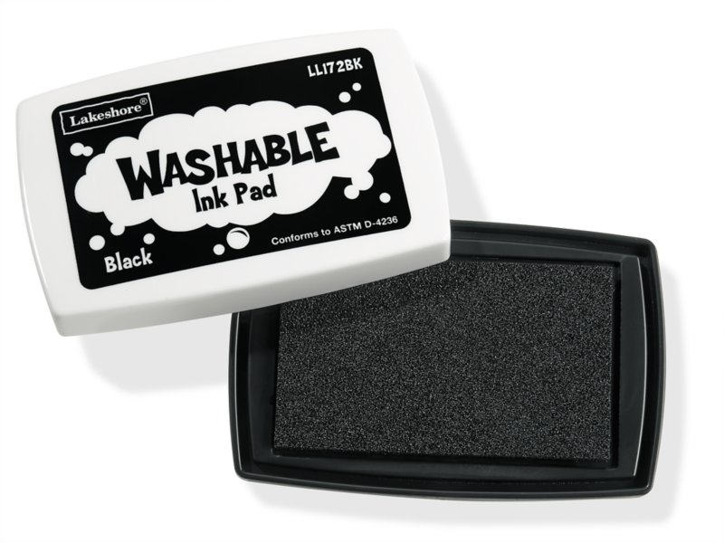 Lakeshore Washable Ink Pad Black at Lakeshore Learning