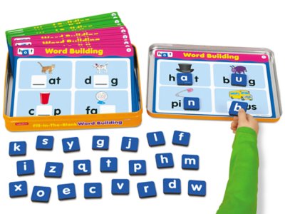 Phonemic Awareness Magnetic Activity Tin at Lakeshore Learning