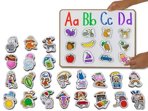 Alphabet Sounds Picture Magnets