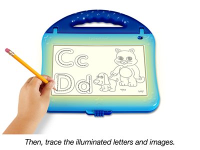 Alpha-Sketch Light-Up Center