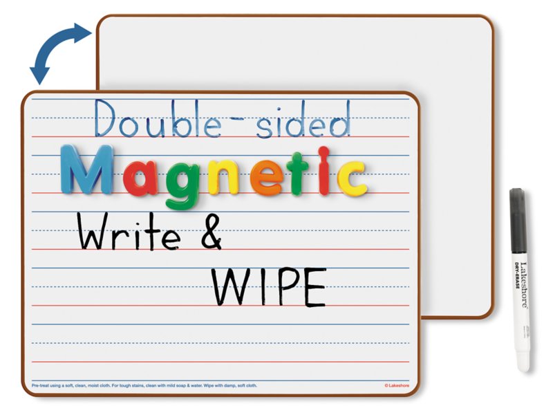 Double-Sided Write & at Lakeshore Learning