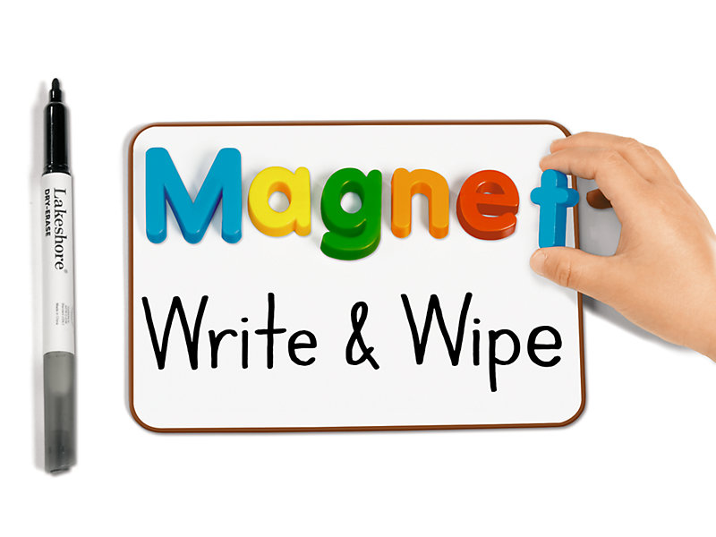Skifte tøj Diplomati bord Magnetic Write & Wipe Mini Board at Lakeshore Learning