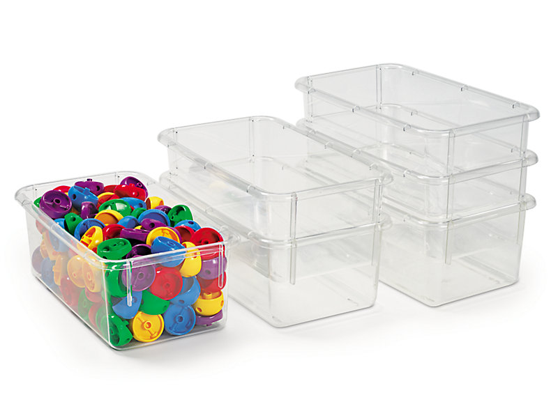 Clear-View Bins - Set of 20 at Lakeshore Learning