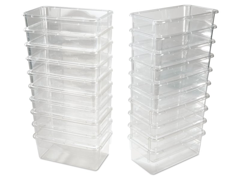 Clear Stackable Plastic Storage … curated on LTK
