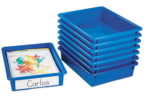 Easy-Clean Craft Trays - Set of 4 at Lakeshore Learning