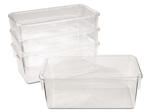 Clear-View Bins - Set of 4 at Lakeshore Learning