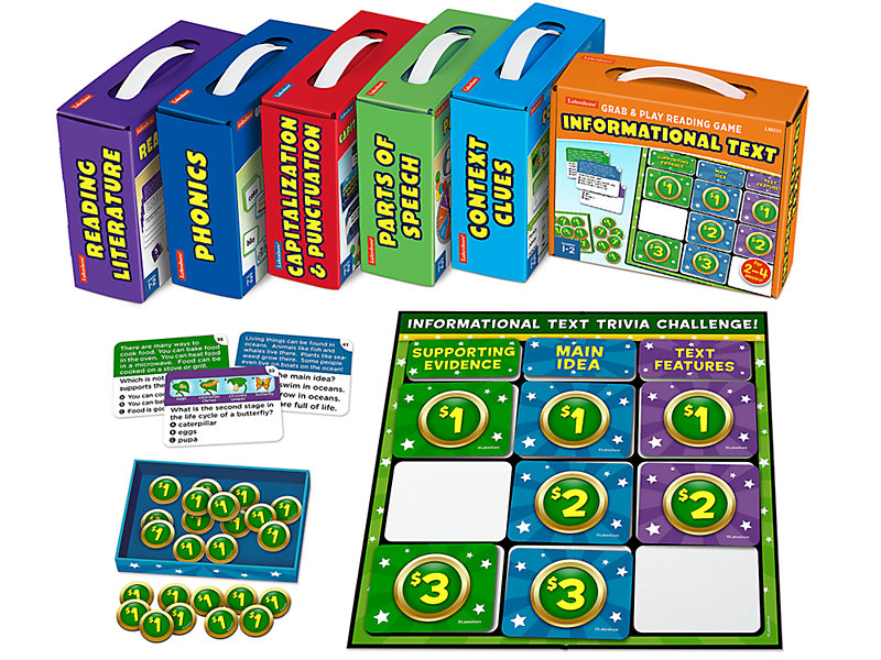  Galloping Games,LLC Crazy A's - Levels 1-6 Package Deal -  Phonics Game