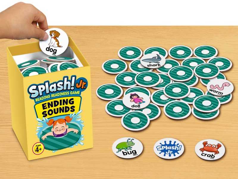 Splash! Jr. Ending Sounds Game at Lakeshore Learning