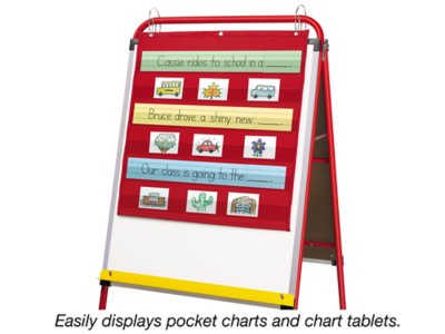 All-Purpose Mobile Teaching Easel&nbsp;- Elementary