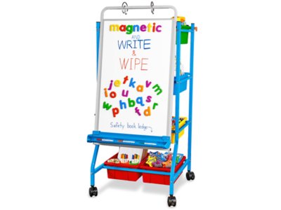 Flex-Space Double-Sided Mobile Teaching Easel at Lakeshore Learning