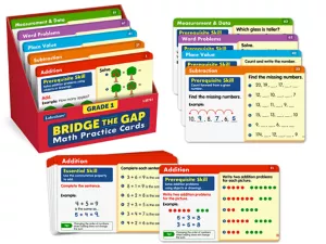 Bridge the Gap! Math Practice Cards&nbsp;- Gr.&nbsp;1