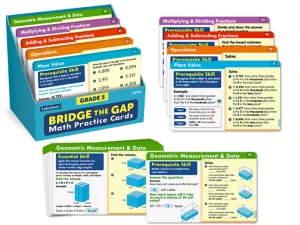 Bridge the Gap! Math Practice Cards&nbsp;- Gr.&nbsp;5