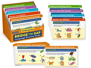 Bridge the Gap! Language Practice Cards&nbsp;- Kindergarten