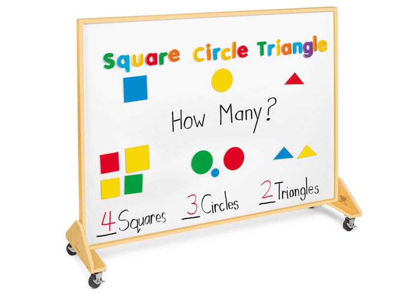 DoubleSided Write & Wipe Room Divider at Lakeshore Learning