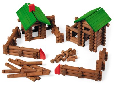 Building with lincoln logs online