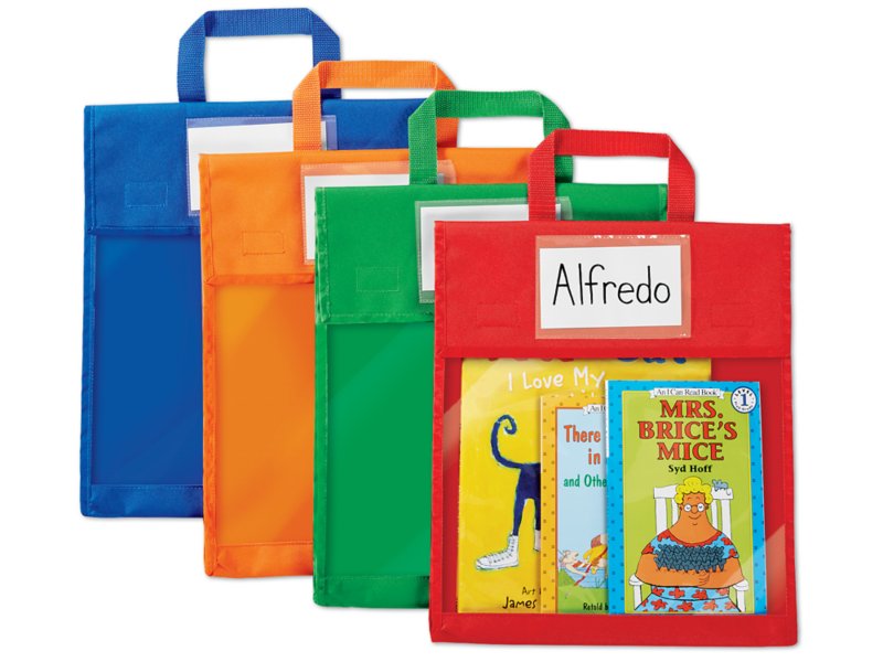 Sort & Store Book Totes Set of 4 at Lakeshore Learning