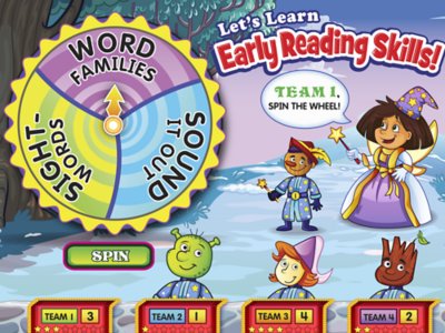 Let’s Learn Early Reading Skills! Game Show Interactive Software