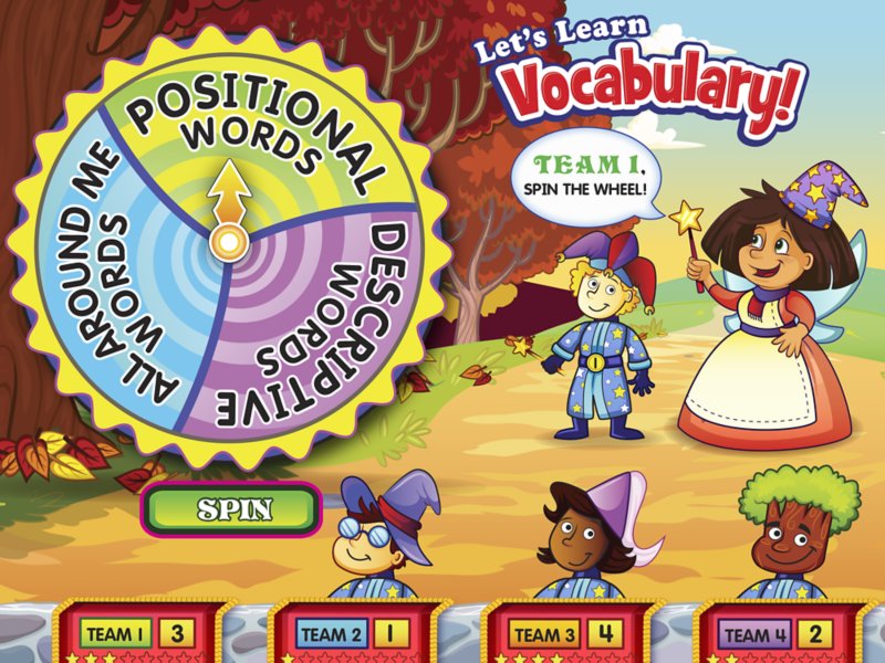 Let’s Learn Vocabulary! Game Show - Interactive CD-ROMs