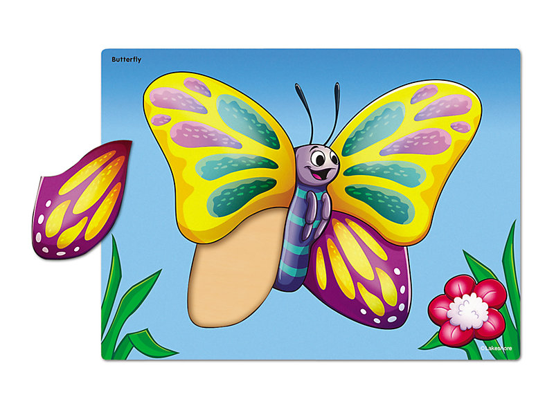 Butterfly Edufields Montessori Slide Puzzles Brain games for kids
