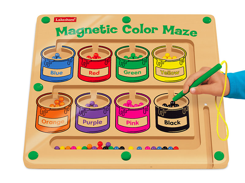 Magnetic Color Maze at Lakeshore