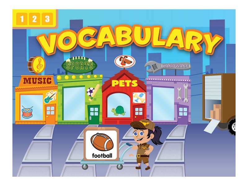 Vocabulary Games - Interactive CD-ROM - Single License at