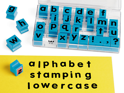Lakeshore Alphabet Stamps - Lowercase