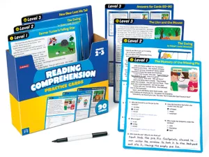 Reading Comprehension Practice Cards&nbsp;- Gr.&nbsp;<span style="white-space: nowrap;">2-3</span>